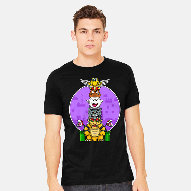 Team Bowser-Mens-Heavyweight-Tee-drbutler