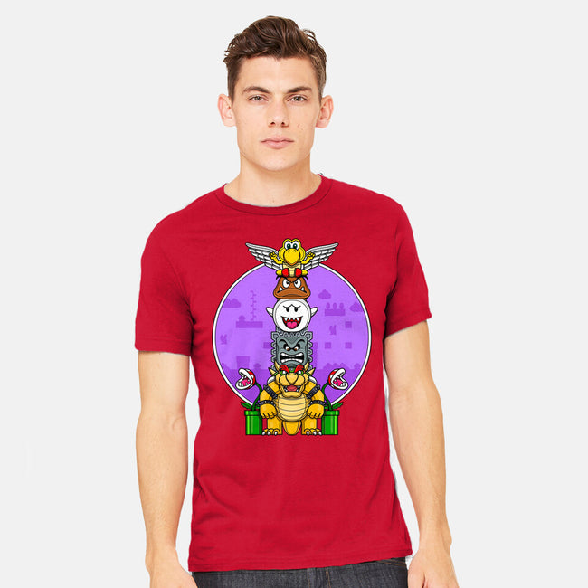 Team Bowser-Mens-Heavyweight-Tee-drbutler