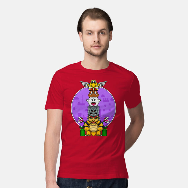 Team Bowser-Mens-Premium-Tee-drbutler