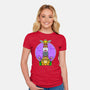 Team Bowser-Womens-Fitted-Tee-drbutler