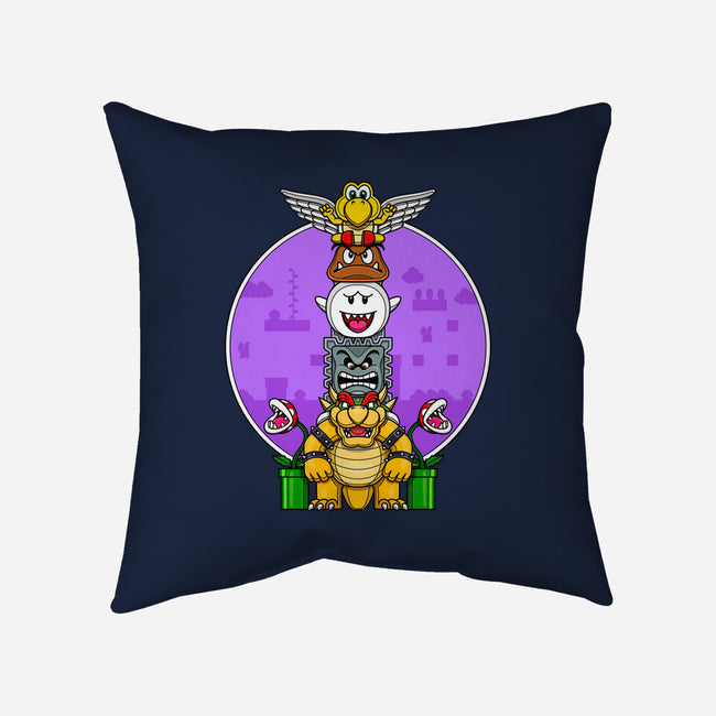 Team Bowser-None-Removable Cover w Insert-Throw Pillow-drbutler
