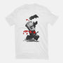 Tis But A Video Game-Womens-Basic-Tee-drbutler