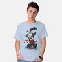 Tis But A Video Game-Mens-Basic-Tee-drbutler