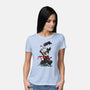 Tis But A Video Game-Womens-Basic-Tee-drbutler