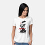 Tis But A Video Game-Womens-Basic-Tee-drbutler