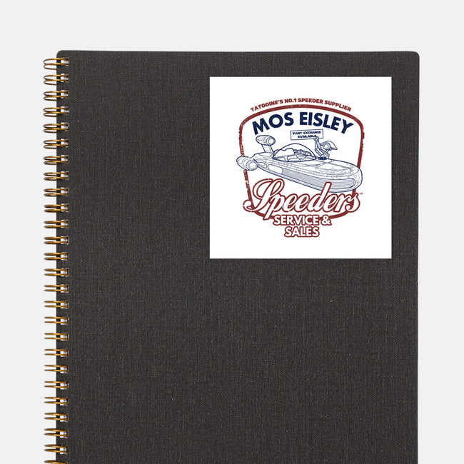 Mos Eisley Speeders-None-Glossy-Sticker-drbutler