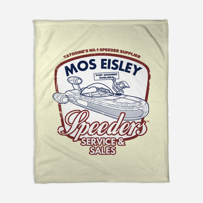 Mos Eisley Speeders-None-Fleece-Blanket-drbutler