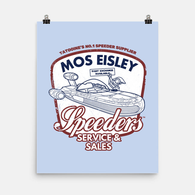 Mos Eisley Speeders-None-Matte-Poster-drbutler