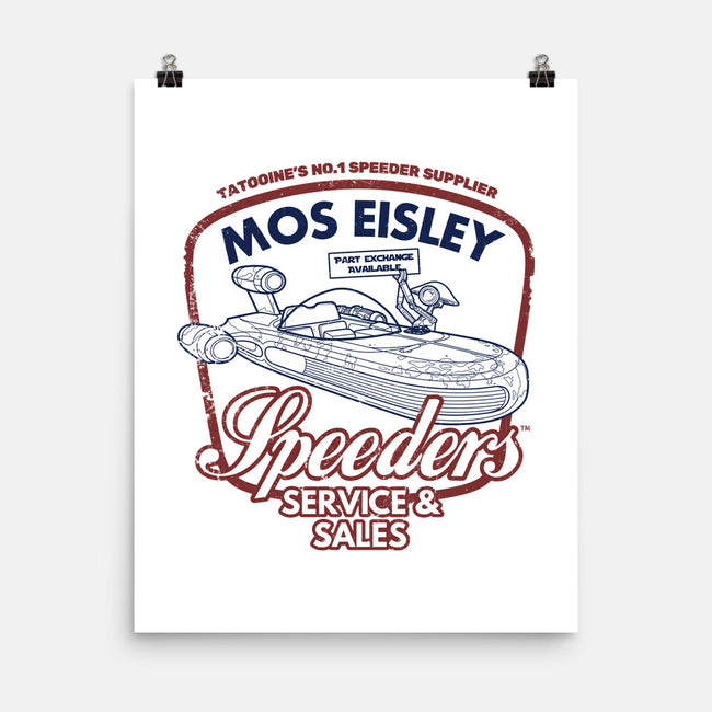 Mos Eisley Speeders-None-Matte-Poster-drbutler