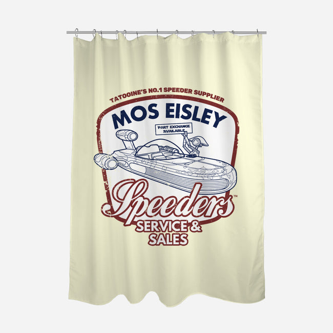 Mos Eisley Speeders-None-Polyester-Shower Curtain-drbutler