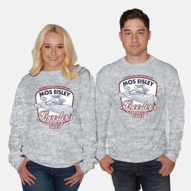 Mos Eisley Speeders-Unisex-Crew Neck-Sweatshirt-drbutler