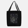 Trojan Rabbit Blueprints-None-Basic Tote-Bag-drbutler