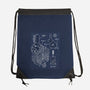 Trojan Rabbit Blueprints-None-Drawstring-Bag-drbutler