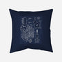 Trojan Rabbit Blueprints-None-Removable Cover w Insert-Throw Pillow-drbutler