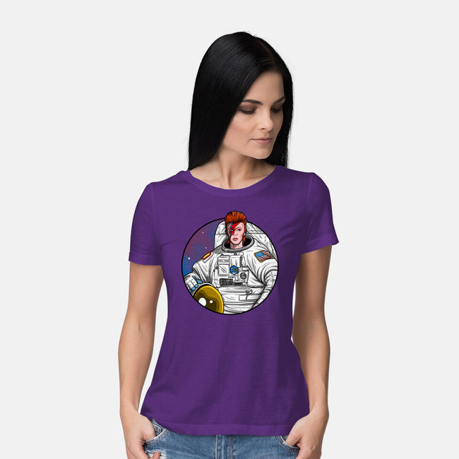 Star Man-Womens-Basic-Tee-drbutler