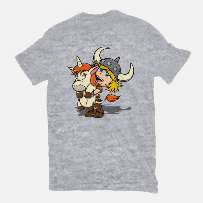 Unicorns And Dungeons-Womens-Fitted-Tee-drbutler