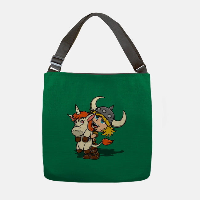 Unicorns And Dungeons-None-Adjustable Tote-Bag-drbutler