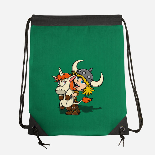 Unicorns And Dungeons-None-Drawstring-Bag-drbutler