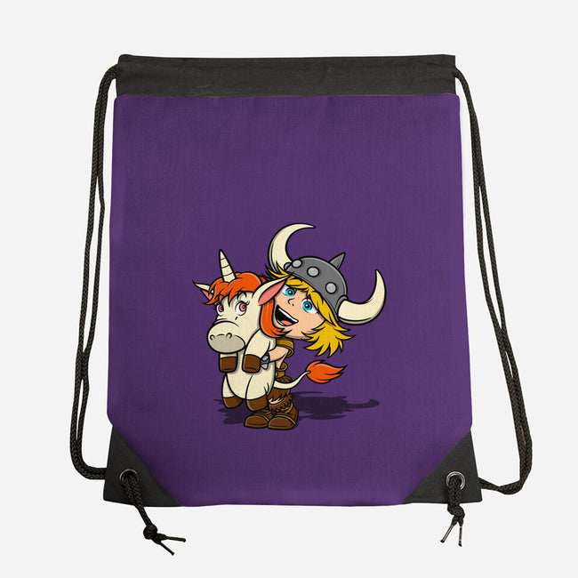 Unicorns And Dungeons-None-Drawstring-Bag-drbutler
