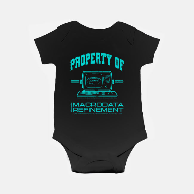 Property Of MDR-Baby-Basic-Onesie-drbutler