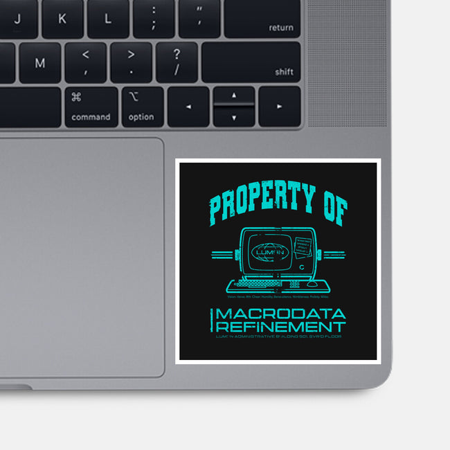 Property Of MDR-None-Glossy-Sticker-drbutler