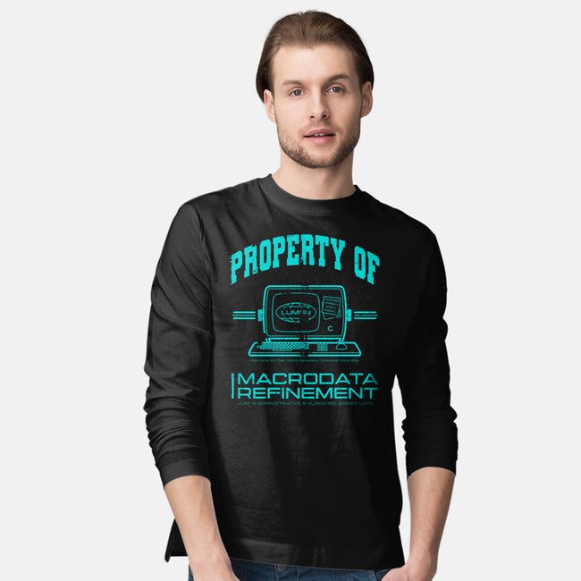 Property Of MDR-Mens-Long Sleeved-Tee-drbutler