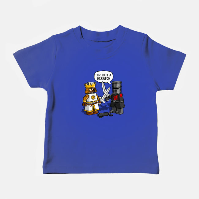 Tis But A Block Scratch-Baby-Basic-Tee-drbutler