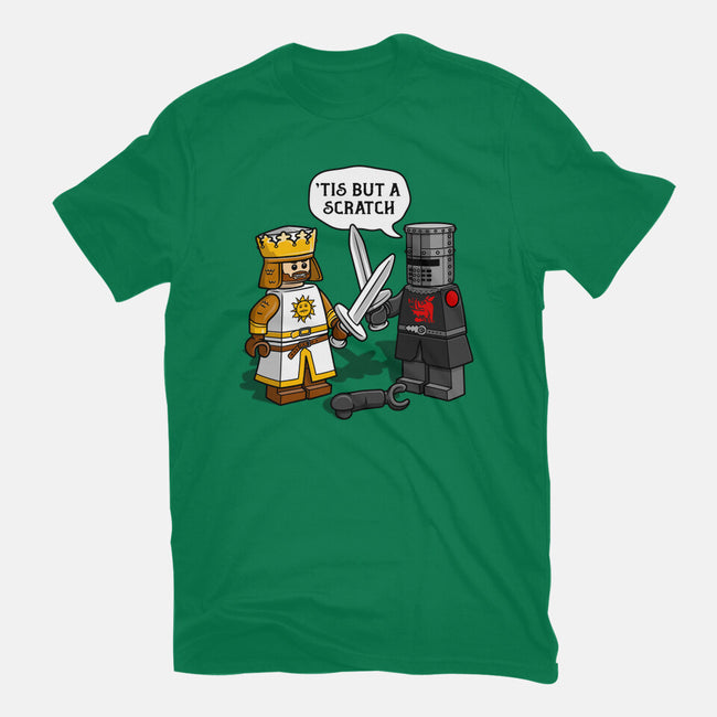 Tis But A Block Scratch-Womens-Basic-Tee-drbutler