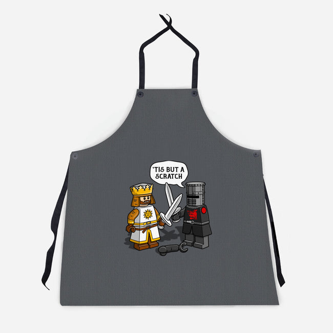 Tis But A Block Scratch-Unisex-Kitchen-Apron-drbutler