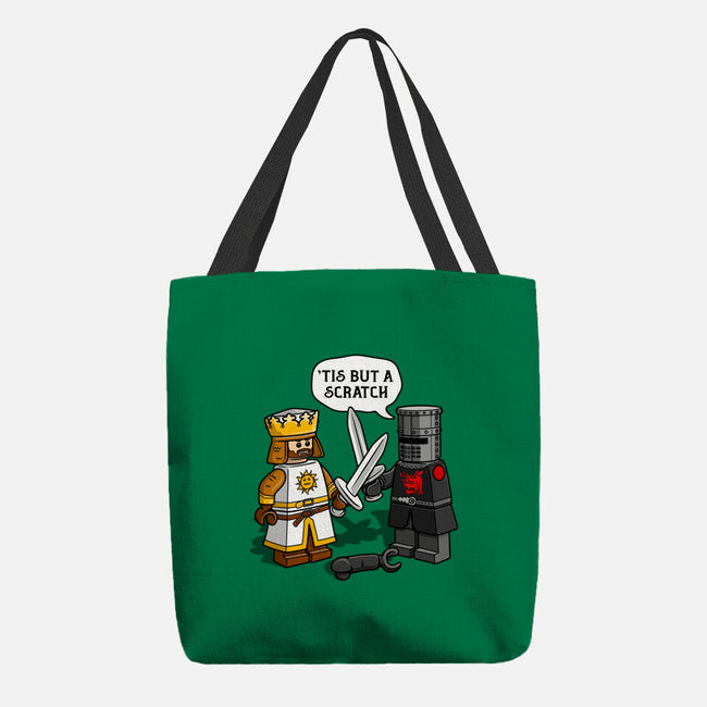 Tis But A Block Scratch-None-Basic Tote-Bag-drbutler