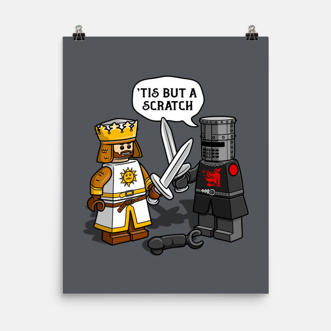 Tis But A Block Scratch-None-Matte-Poster-drbutler