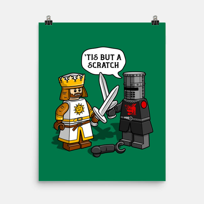 Tis But A Block Scratch-None-Matte-Poster-drbutler