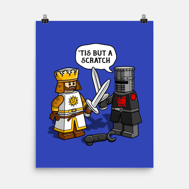 Tis But A Block Scratch-None-Matte-Poster-drbutler