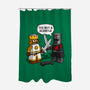 Tis But A Block Scratch-None-Polyester-Shower Curtain-drbutler