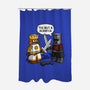 Tis But A Block Scratch-None-Polyester-Shower Curtain-drbutler