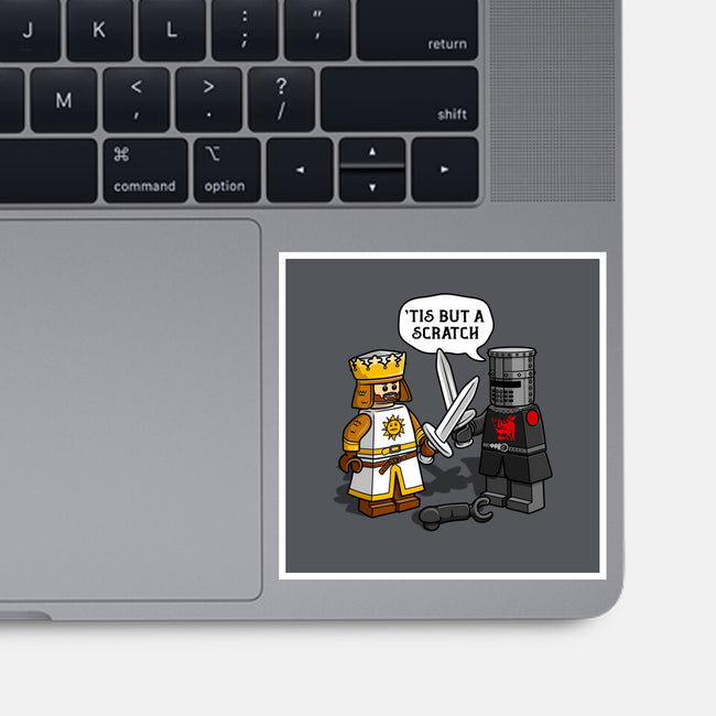 Tis But A Block Scratch-None-Glossy-Sticker-drbutler