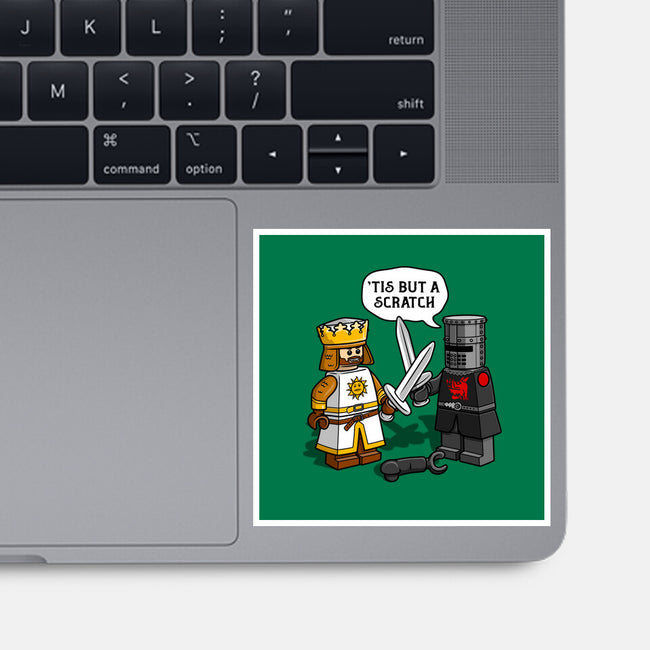 Tis But A Block Scratch-None-Glossy-Sticker-drbutler