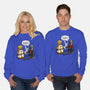 Tis But A Block Scratch-Unisex-Crew Neck-Sweatshirt-drbutler
