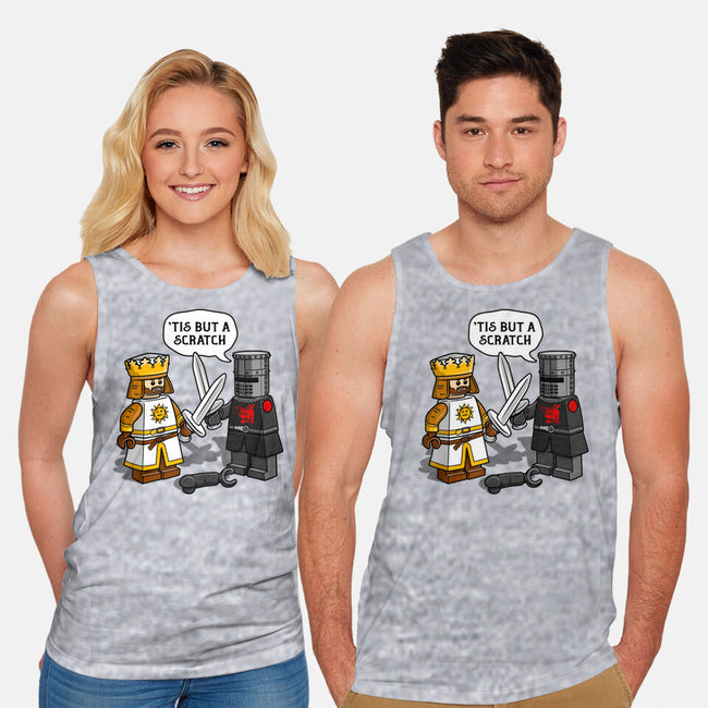 Tis But A Block Scratch-Unisex-Basic-Tank-drbutler