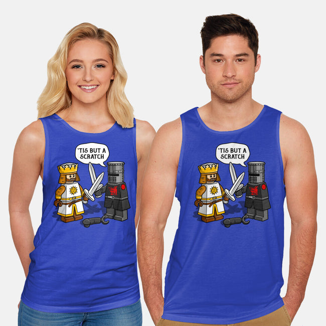 Tis But A Block Scratch-Unisex-Basic-Tank-drbutler