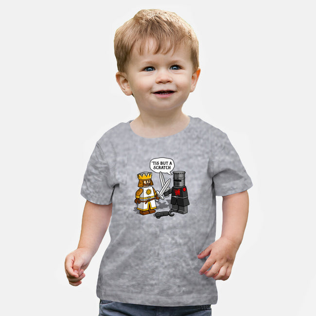 Tis But A Block Scratch-Baby-Basic-Tee-drbutler