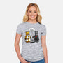 Tis But A Block Scratch-Womens-Fitted-Tee-drbutler