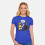 Tis But A Block Scratch-Womens-Fitted-Tee-drbutler