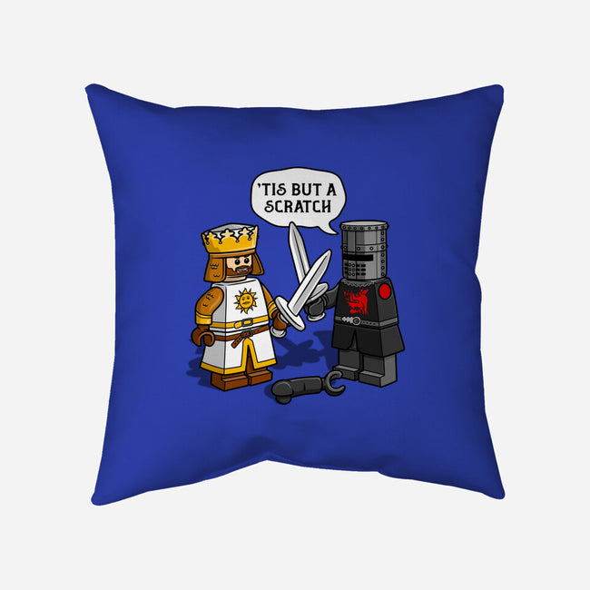 Tis But A Block Scratch-None-Removable Cover w Insert-Throw Pillow-drbutler