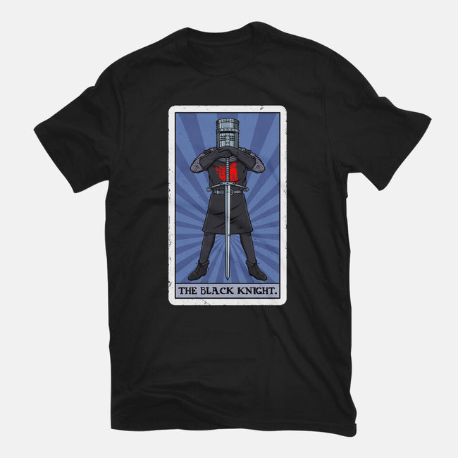 The Black Knight Tarot-Mens-Basic-Tee-drbutler
