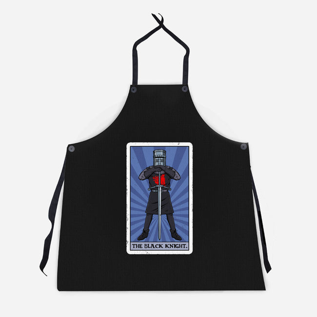 The Black Knight Tarot-Unisex-Kitchen-Apron-drbutler