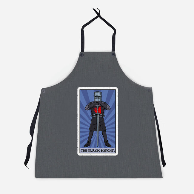 The Black Knight Tarot-Unisex-Kitchen-Apron-drbutler