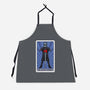 The Black Knight Tarot-Unisex-Kitchen-Apron-drbutler