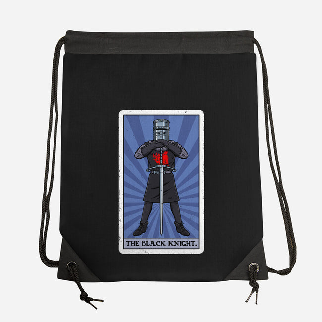 The Black Knight Tarot-None-Drawstring-Bag-drbutler