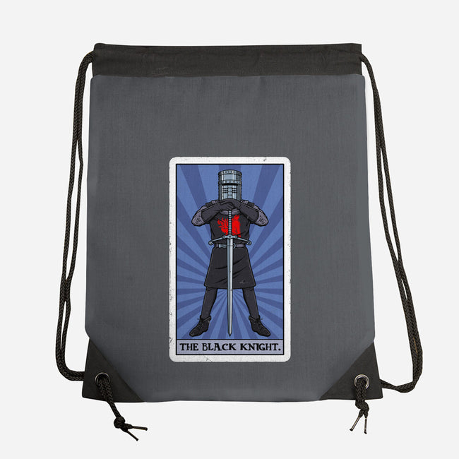 The Black Knight Tarot-None-Drawstring-Bag-drbutler